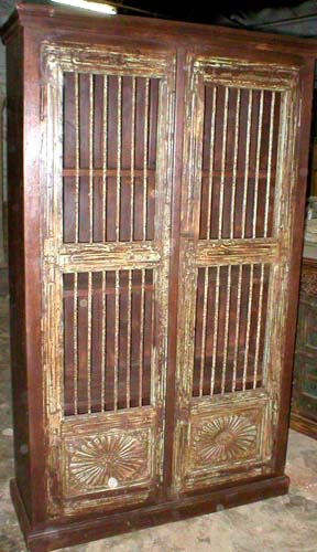 Indian Furniture: Indian antiques, jali furniture , oxcart furniture