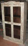 Wooden painted dustbins