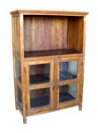 wooden bedsides
