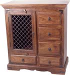 Indian Furniture, Shisham Almirah and cabinets.