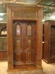 carved wooden tables