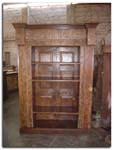 wooden jali cabinet