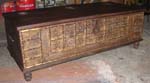 wood side table