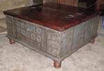 wood coffee table