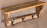 tribal carving corner unit