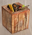 indian decorative wooden pots