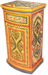 iron bar painted almirah set of 3