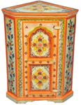 painted single panel almirah