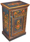 indian painted cabinet